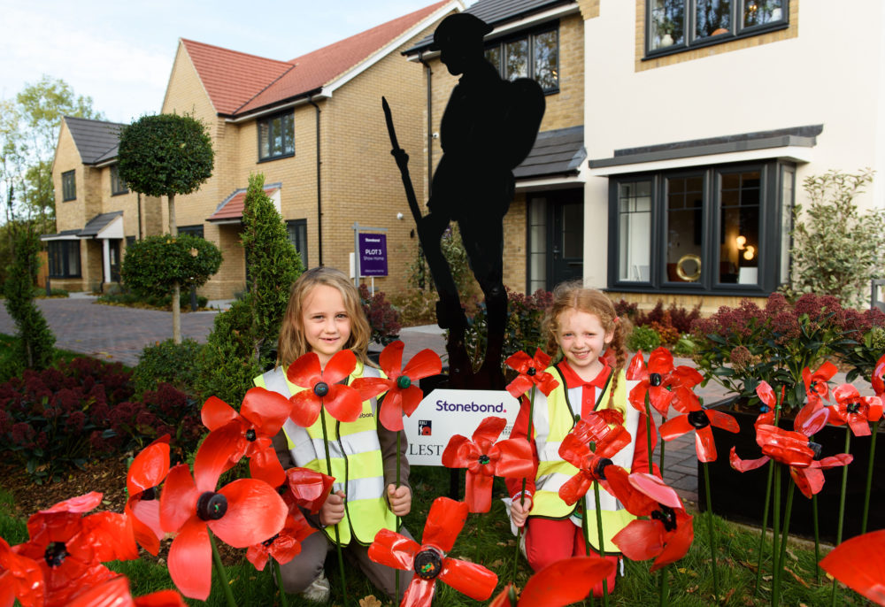 Rainbow Group plant Poppies to Commemorate the Fallen