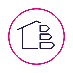 All Stonebond homes are ‘B’ rated, or above, for energy efficiency. An average UK home has a rating of ‘D’. Compare how much you should save on your energy in a new Stonebond home. 