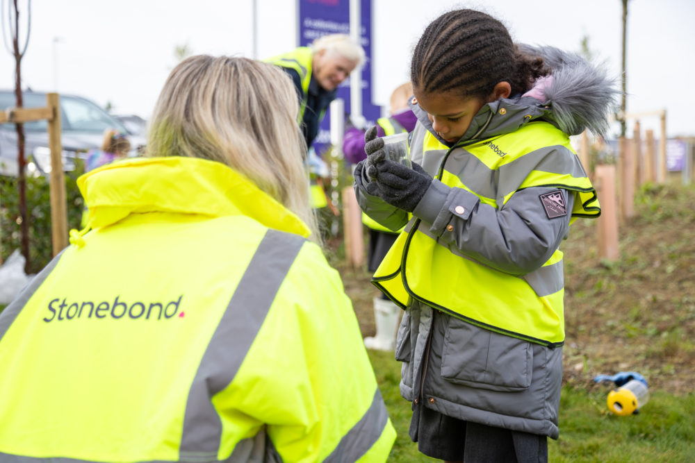 Stonebond connects children with nature in St Neots